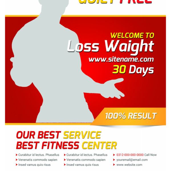 Fitness Flyer Template Bundle - Flyer-123