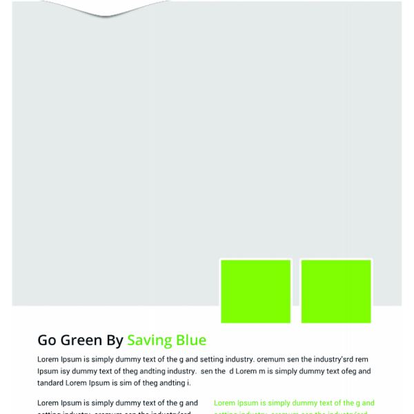 Green Living Flyer Design Bundle - Access Now!