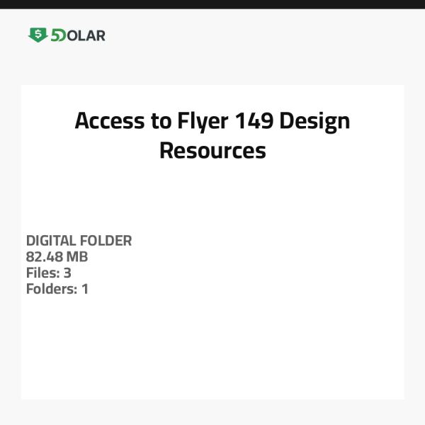 Access to Flyer-149 Design Resources