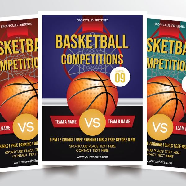 Basketball Flyer 16 - Complete Template Access