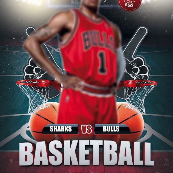Basketball Flyer 19 - Creative Design Package