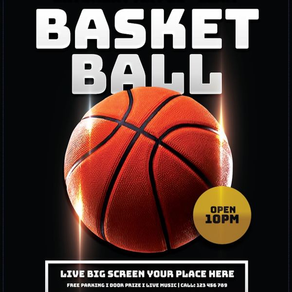 Basketball Flyer 6 - Complete Design Package
