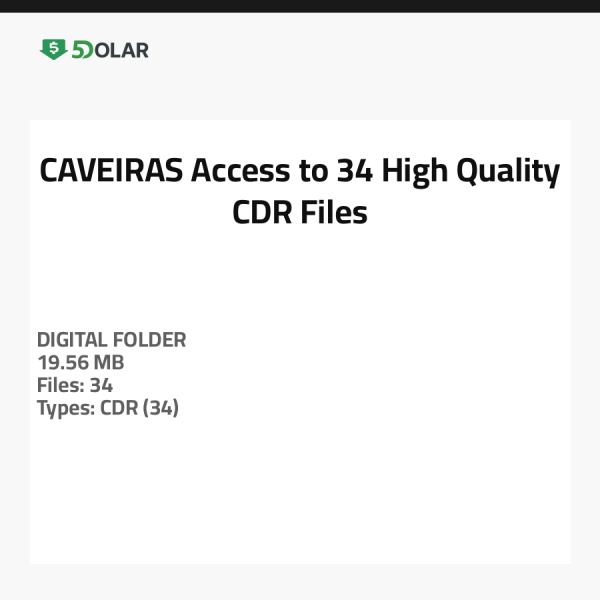 CAVEIRAS - Access to 34 High-Quality CDR Files