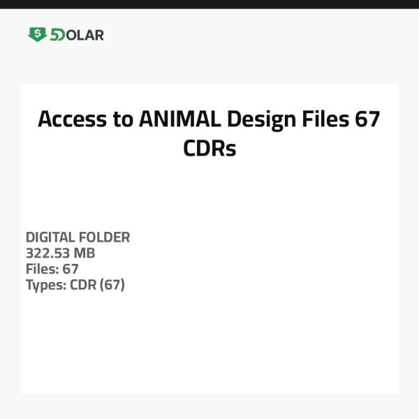 Access to ANIMAL Design Files - 67 CDRs