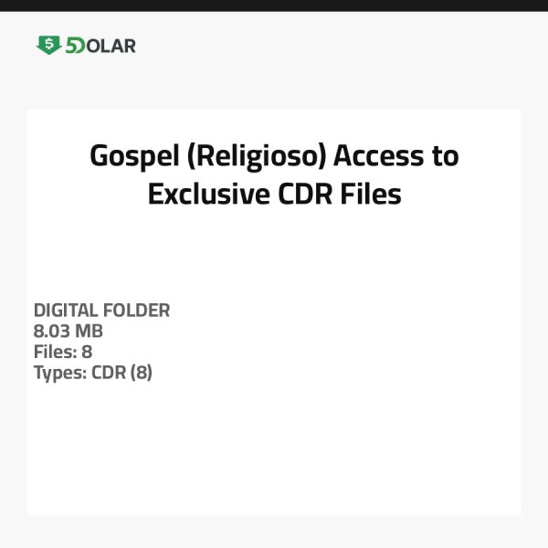 Gospel (Religioso) - Zugriff auf exklusive CDR-Dateien