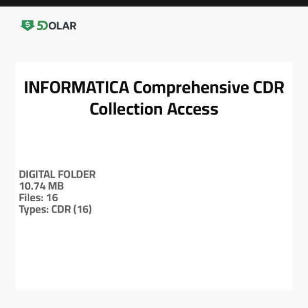 INFORMATICA - Comprehensive CDR Collection Access