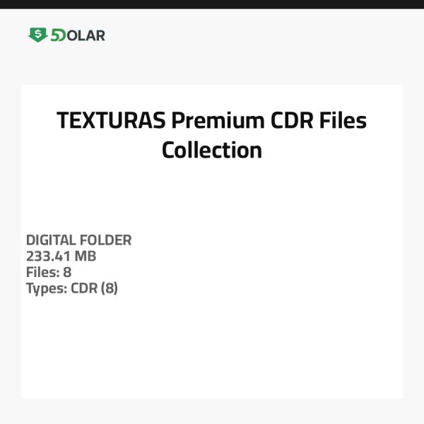 TEXTURAS - Premium CDR Files Collection