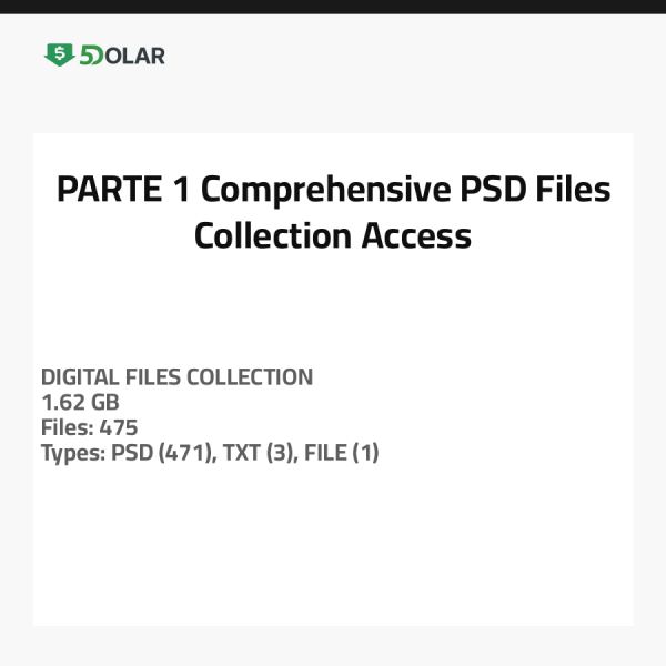 PARTE 1 - Comprehensive PSD Files Collection Access