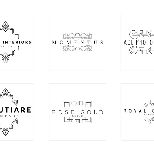 30 Elegant Emblems - Complete Design Collection