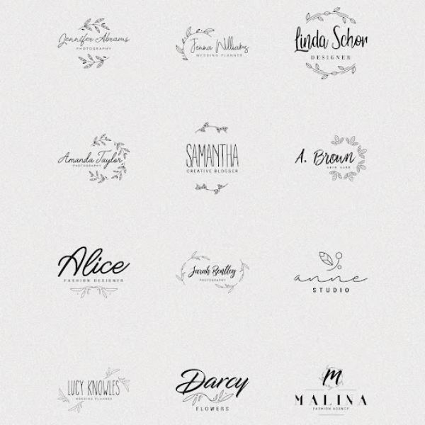 20 Minimal Elegance Logo Designs - Access Now