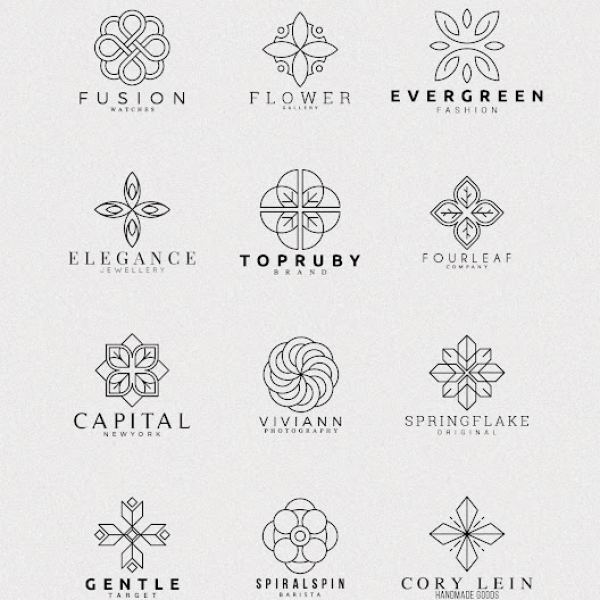 Access 40 Minimal Logo Designs - Google Drive Folder