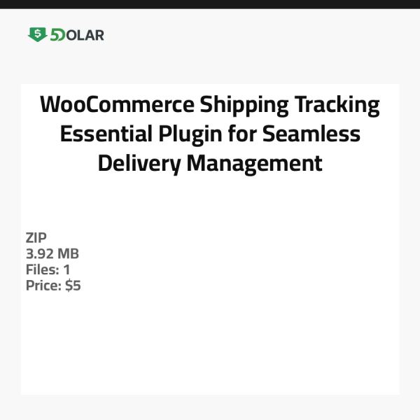 تتبع الشحن في WooCommerce - إضافة أساسية لإدارة التسليم بسلاسة