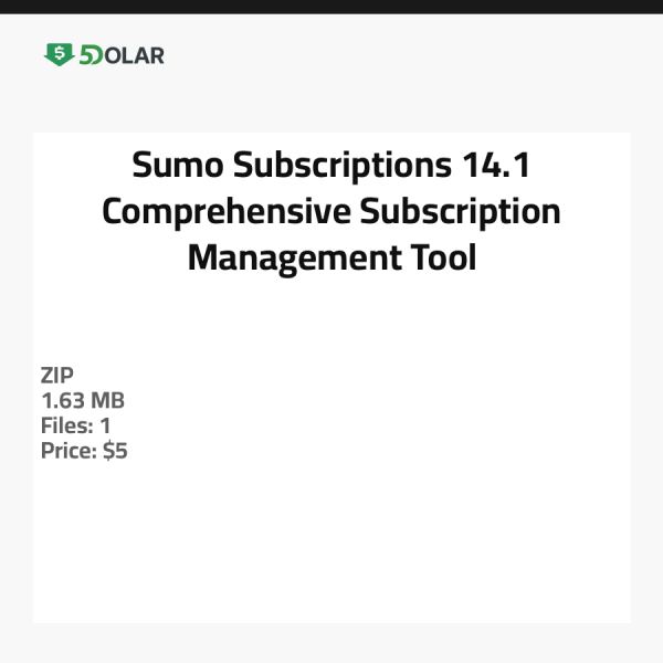 اشتراكات سمو 14.1 - أداة شاملة لإدارة الاشتراكات