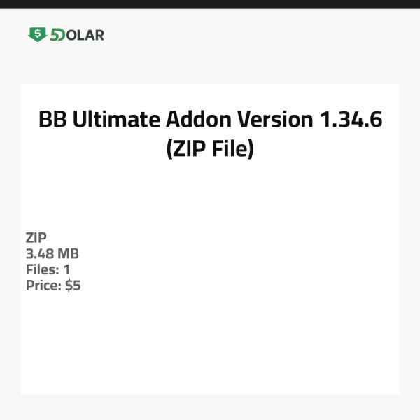 BB Ultimate Addon - Version 1.34.6 (ZIP-Datei)