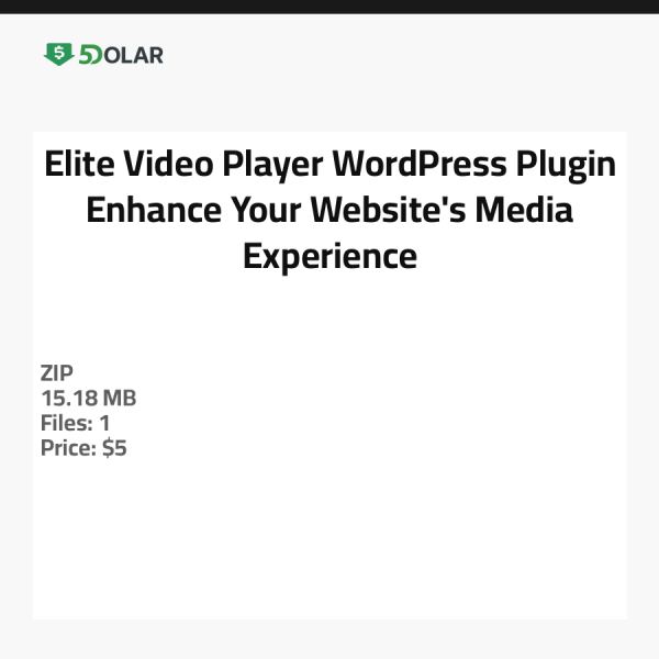 إضافة مشغل الفيديو المتقدم لووردبريس - عزز تجربة الوسائط على موقعك