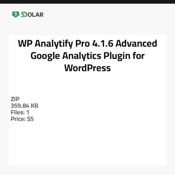 WP Analytify Pro 4.1.6 - ملحق متقدم لجوجل أناليتكس لوردبريس