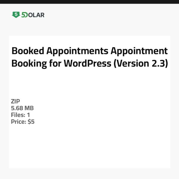 المواعيد المحجوزة - حجز المواعيد لـ WordPress (الإصدار 2.3)