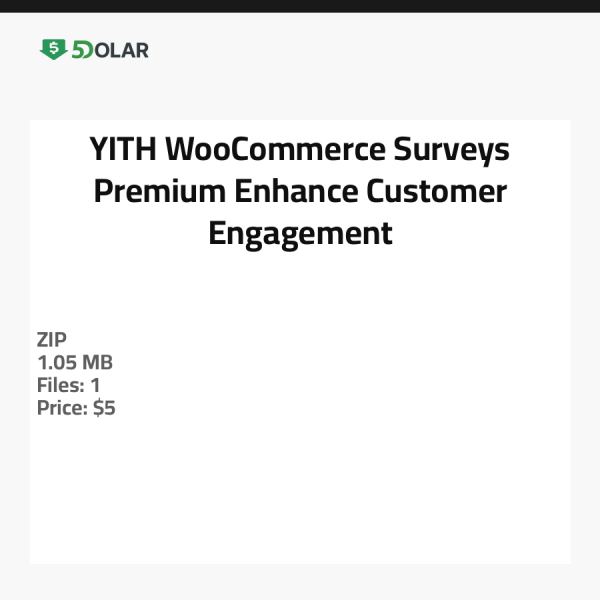 YITH WooCommerce Umfragen Premium - Kundenengagement verbessern
