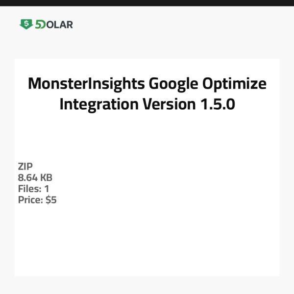 تكامل MonsterInsights مع Google Optimize - الإصدار 1.5.0