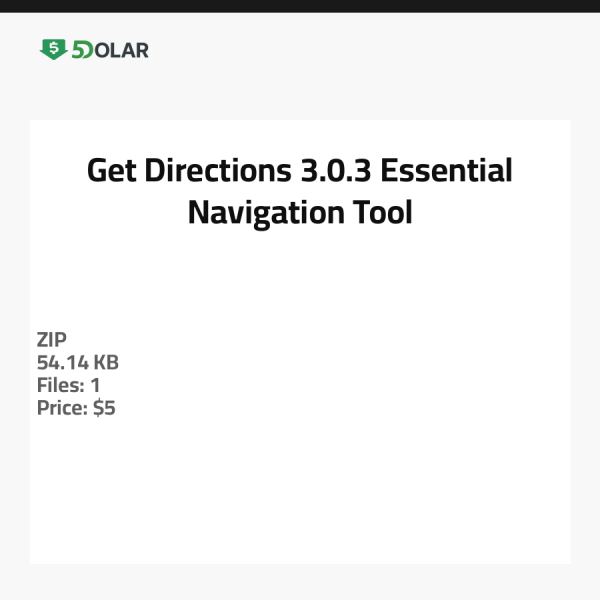 Routenplaner 3.0.3 - Essenzielles Navigationswerkzeug