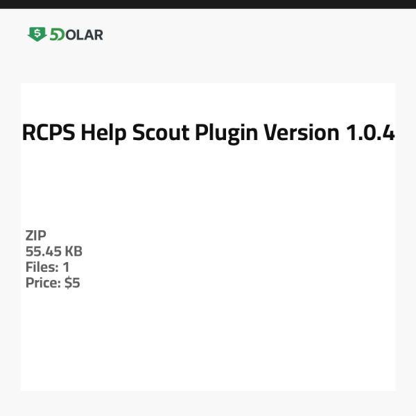 ملحق RCPS Help Scout - الإصدار 1.0.4