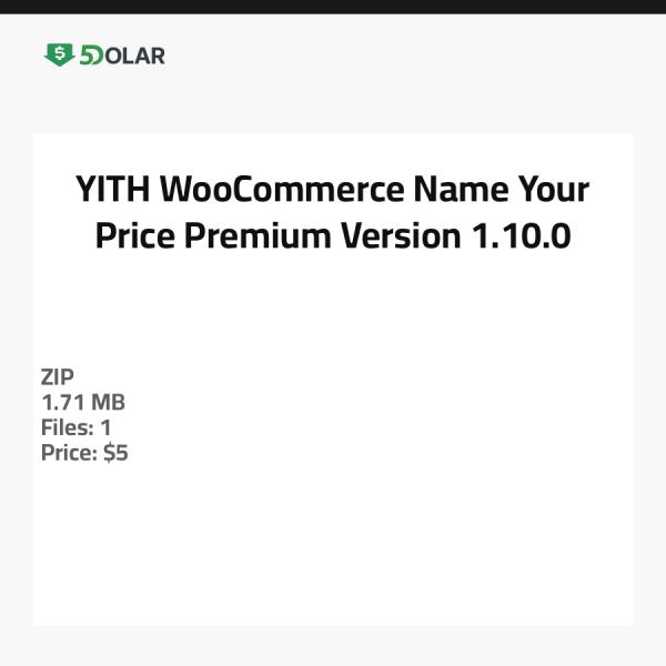 YITH WooCommerce اسم سعره المميز - النسخة 1.10.0