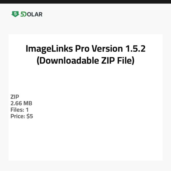 ImageLinks Pro - الإصدار 1.5.2 (ملف ZIP قابل للتنزيل)