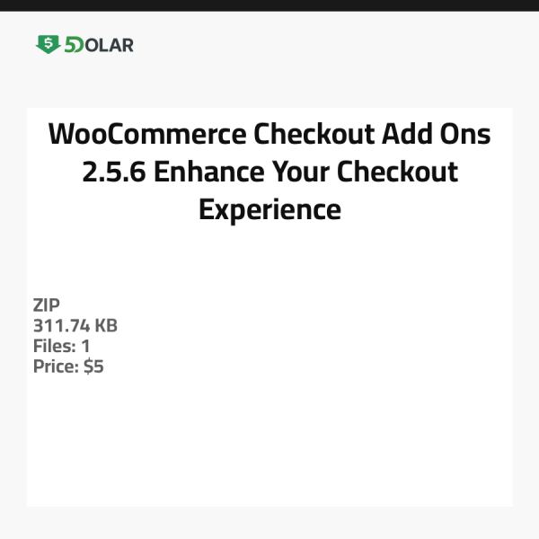 إضافات الخروج لـ WooCommerce 2.5.6 - عزز تجربة الخروج الخاصة بك