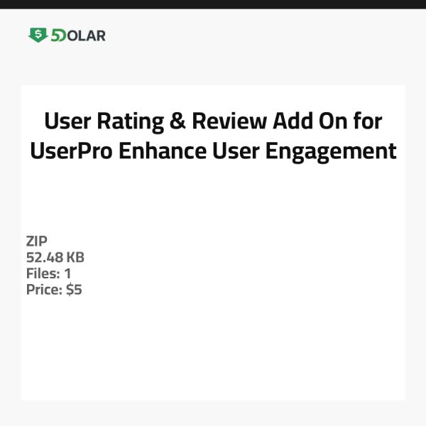 تقييم المستخدم وإضافة المراجعة لـ UserPro - تعزيز تفاعل المستخدمين