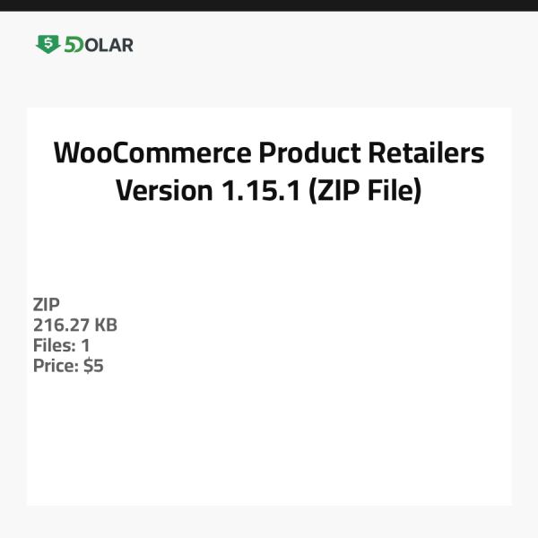 متاجر منتجات WooCommerce - الإصدار 1.15.1 (ملف ZIP)