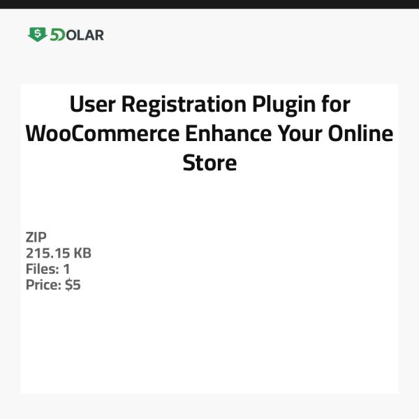 إضافة تسجيل المستخدم لـ WooCommerce - عزز متجرك الإلكتروني