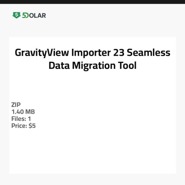 GravityView Importer 23 - Nahtloses Datenmigrationswerkzeug