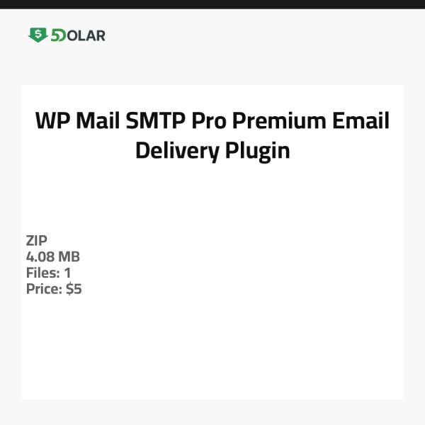 WP Mail SMTP Pro - ملحق توصيل البريد الإلكتروني المتميز