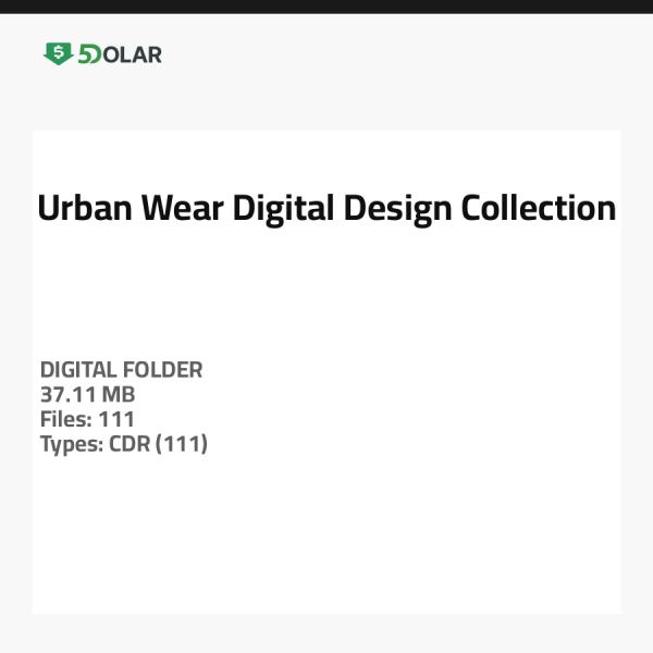 Urban Wear Digitale Designkollektion