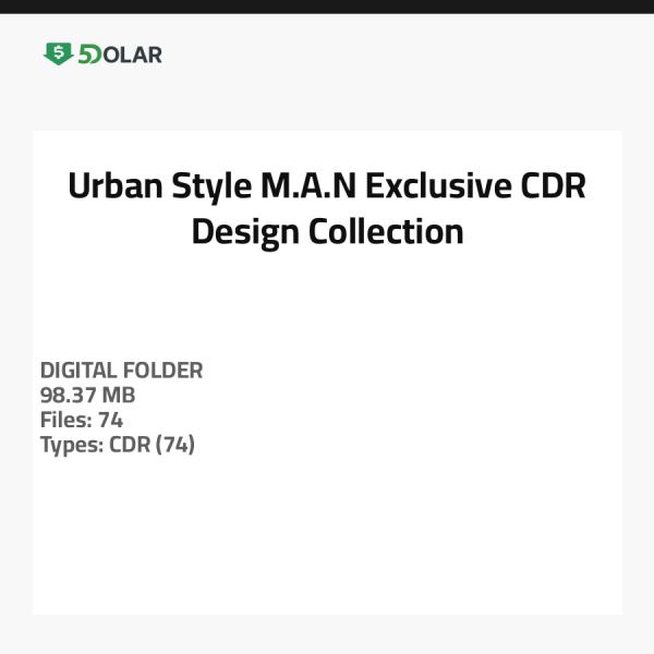 Urban Style M.A.N - Exklusive CDR Design Kollektion