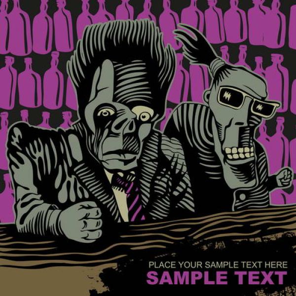 50 Grunge T-Shirt Designs Sammlung - Digitaler Zugang