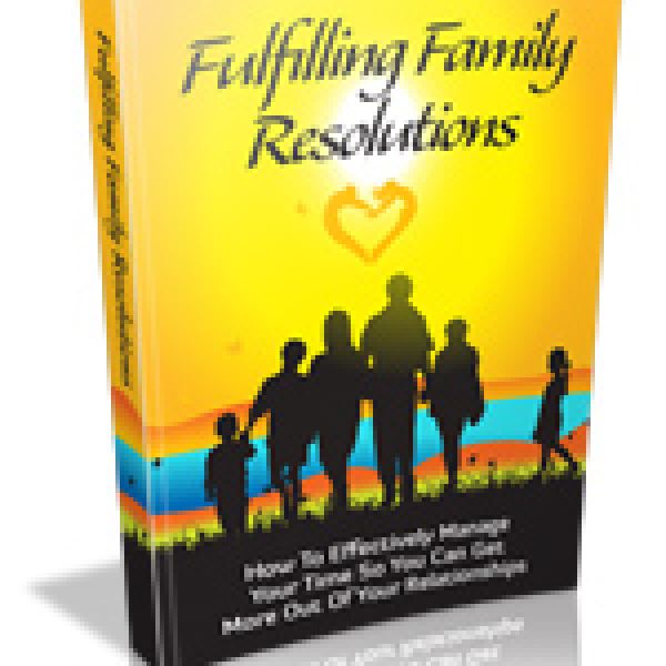 Fulfilling Family Resolutions Digital Resource Bundle