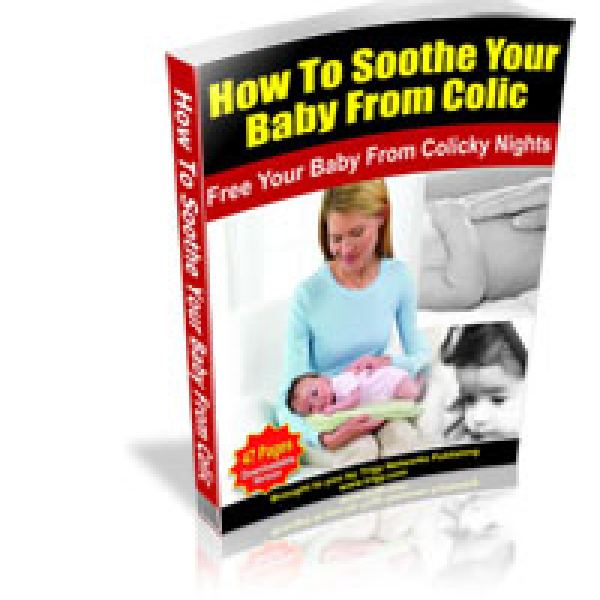 كيفية تهدئة طفلك من المغص - مجلد موارد شامل