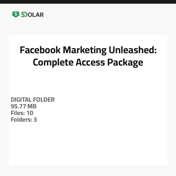 إطلاق تسويق فيسبوك: حزمة الوصول الكاملة