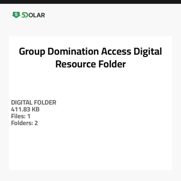 Zugang zur Gruppenbeherrschung - Digitaler Ressourcenordner