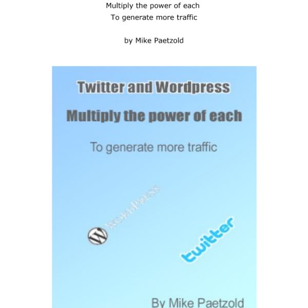 الوصول إلى مجلد موارد تويتر ووردبريس