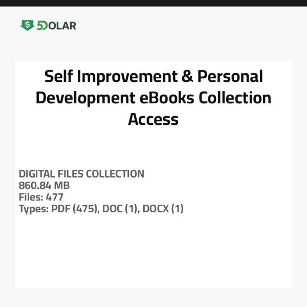 Zugang zur Sammlung von eBooks über Selbstverbesserung & persönliche Entwicklung