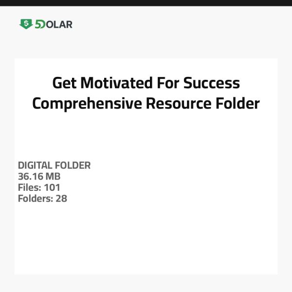 Motiviert zum Erfolg - Umfassender Ressourcenordner