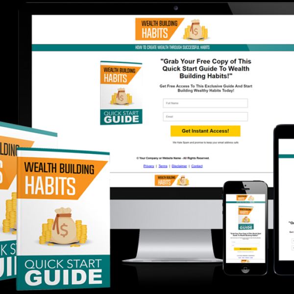 عادات بناء الثروة: مجلد الموارد الرقمية الكامل