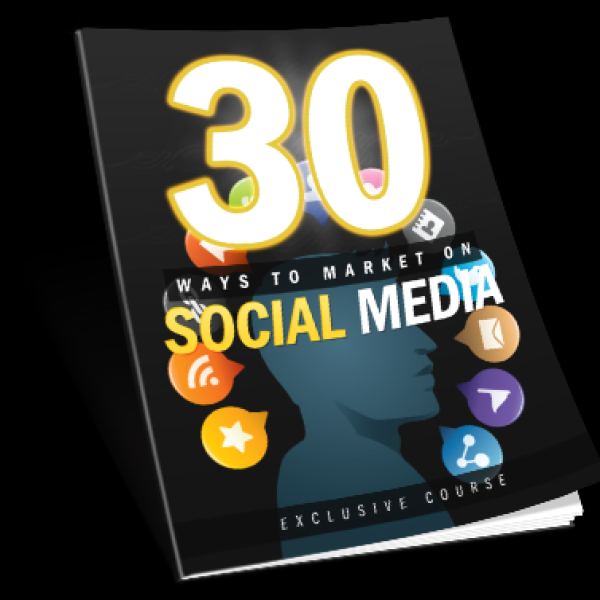 30 Möglichkeiten, um mit sozialen Medien zu vermarkten - Umfassende digitale Ressource
