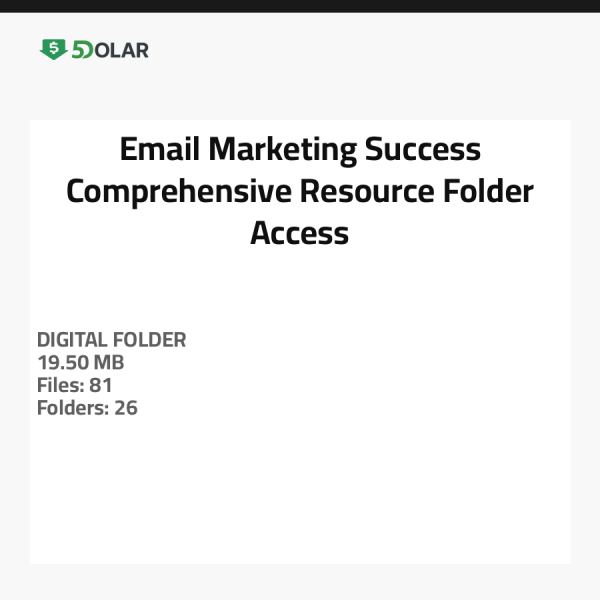 E-Mail-Marketing-Erfolg - Umfassender Zugang zum Ressourcenordner