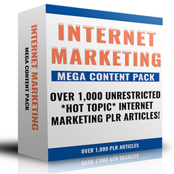 حزمة محتوى الإنترنت للتسويق - الوصول الآن!