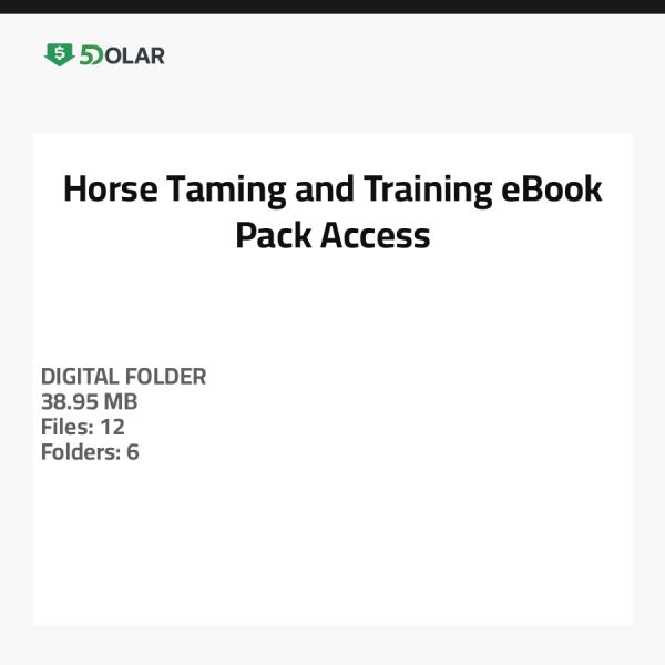 Zugang zum eBook-Paket für Pferdezähmung und -training