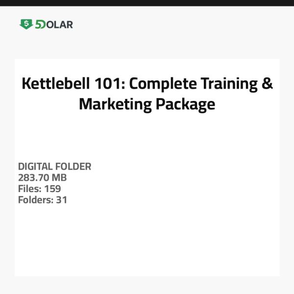 Kettlebell 101: Komplettes Trainings- & Marketing-Paket