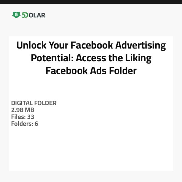 Entfesseln Sie Ihr Facebook-Werbungspotenzial: Zugriff auf den Liking-Facebook-Ads-Ordner